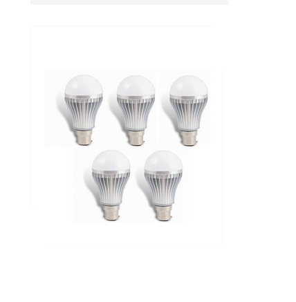 India Desire : Buy 12 Watt LED Bulb Combo Of 5 Pieces At Rs 300 Only From Askmebazaar